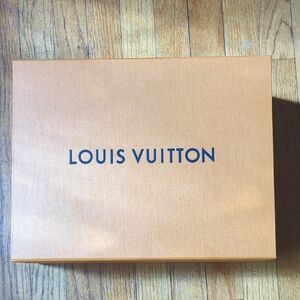 Louis Vuitton Signature Box in Vibrant Orange
